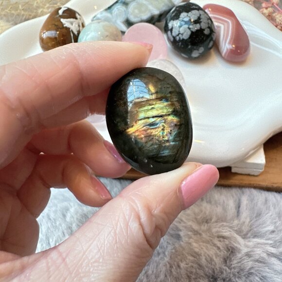 Set of 10 Crystal Tumbles - Picture 3 of 10